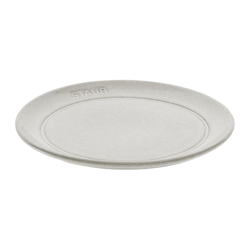 스타우브 DINING LINE 접시 15cm (화이트 트러플)- 포르투칼산