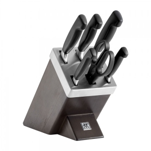 헹켈 즈윌링 4스타 셀프 샤퍼닝 칼블럭 브라운 7P (관세포함)