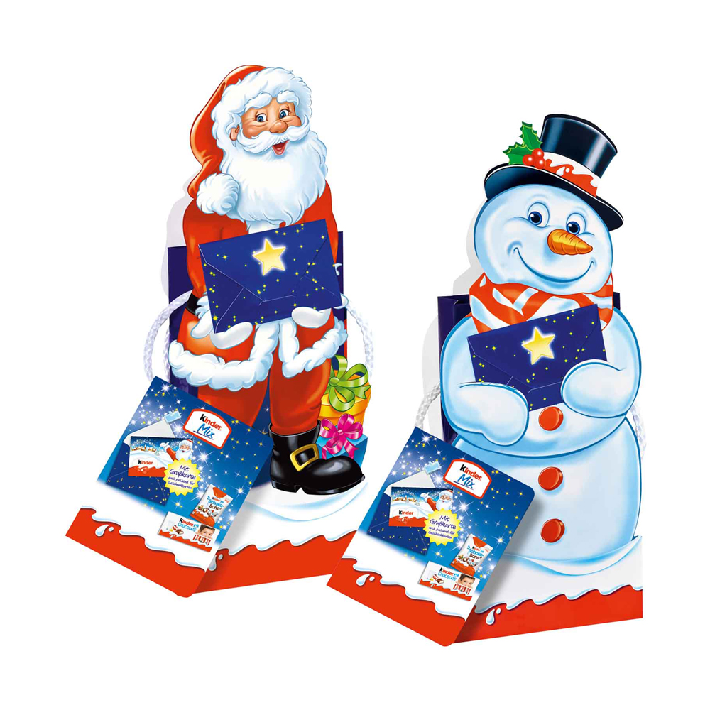 [크리스마스] 킨더 초콜릿 산타 눈사람 193g (랜덤발송)