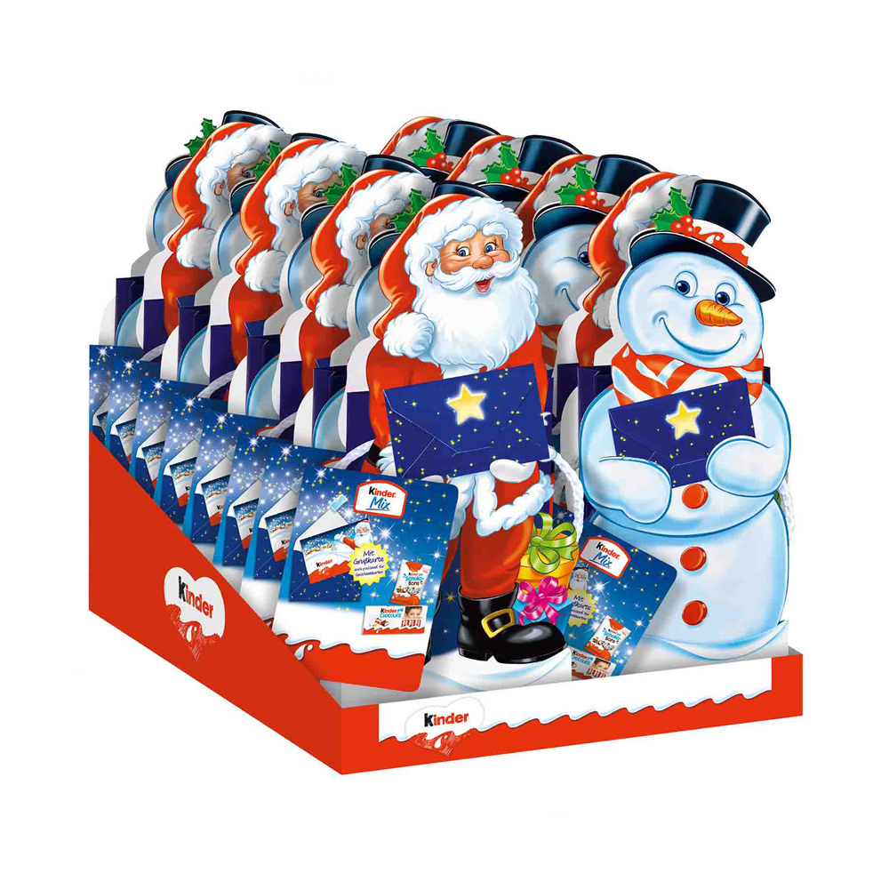 [크리스마스] 킨더 초콜릿 산타 눈사람 193g (랜덤발송)