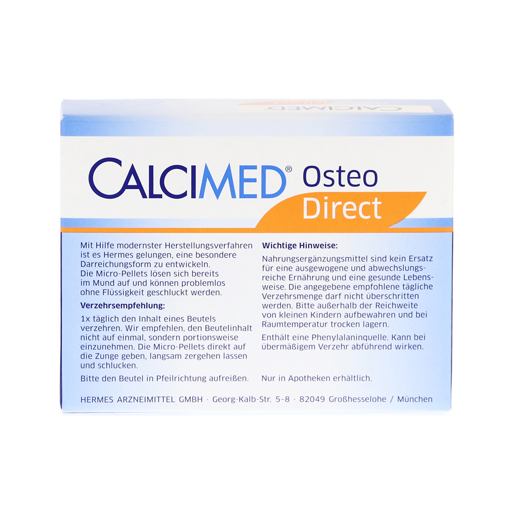 헤어메스 칼시메드 오스테오 다이렉트 칼슘 20포 (CALCIMED)